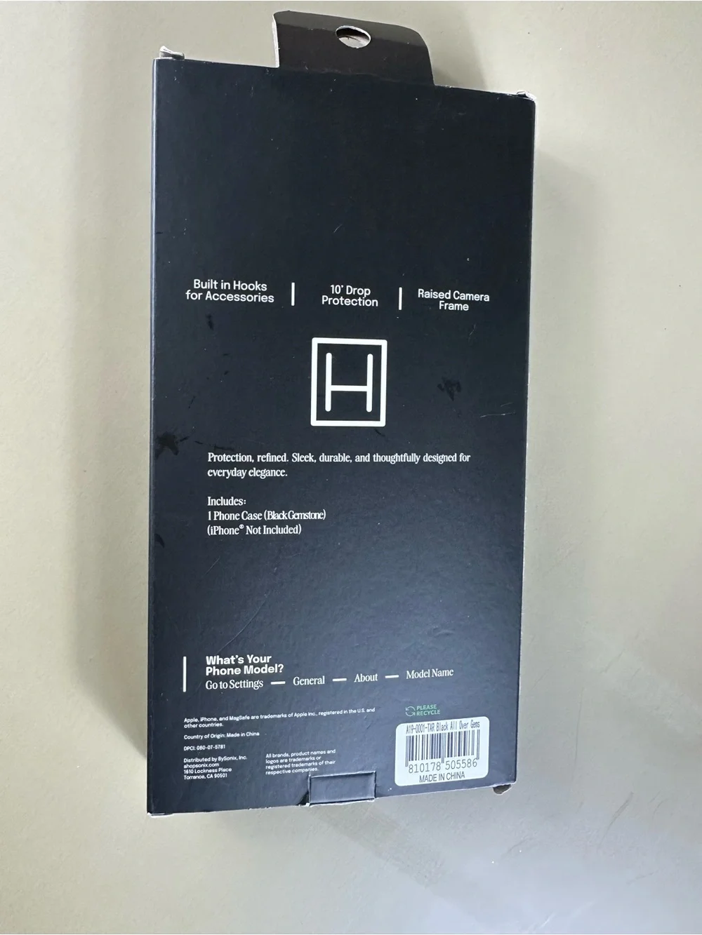 Hello Lux sparkling black